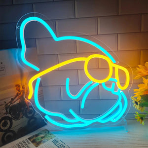 Frenchie Neon Wall Sign