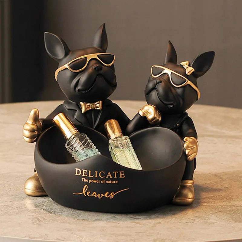 Frenchie Butler Statue Collection