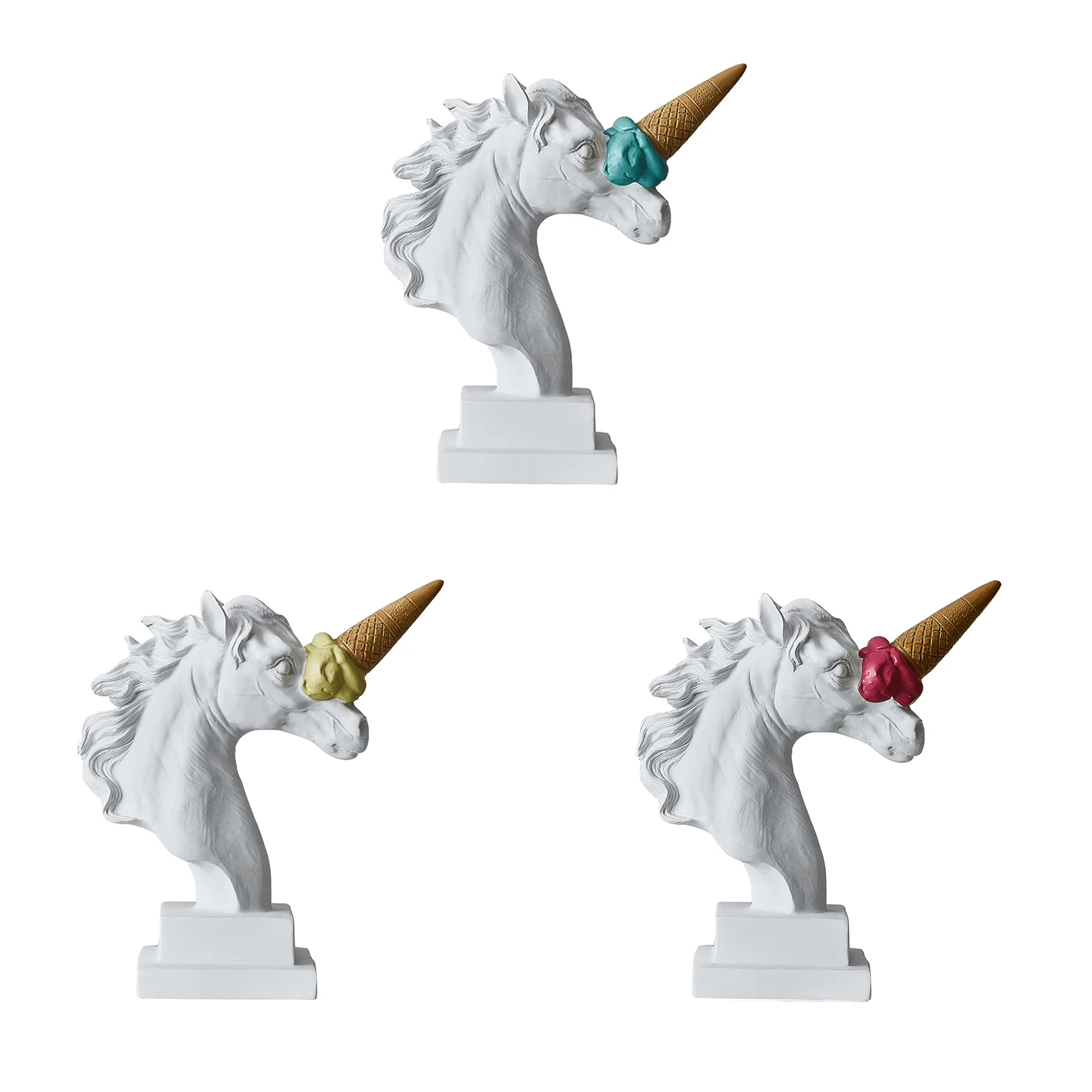 Gelato Unicorn Sculpture