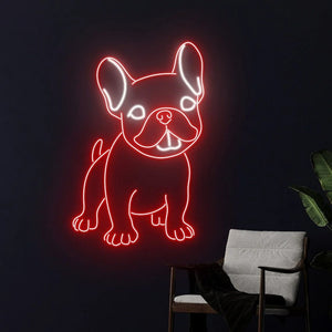 Frenchie Neon Wall Sign