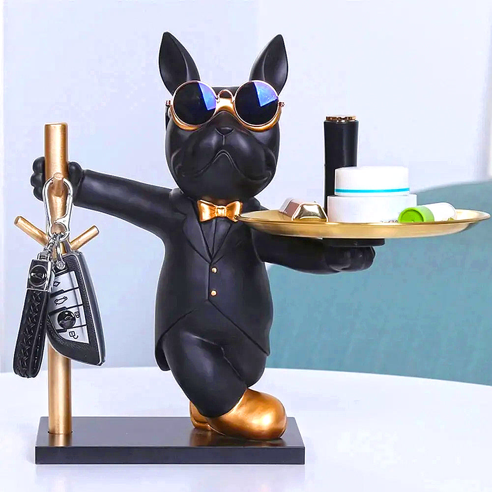 Frenchie Butler Statue Collection