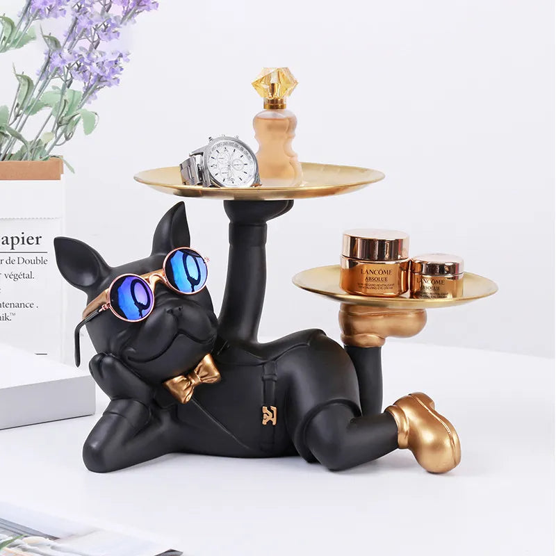 Frenchie Butler Statue Collection