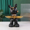 Frenchie Bowtie Butler Statue