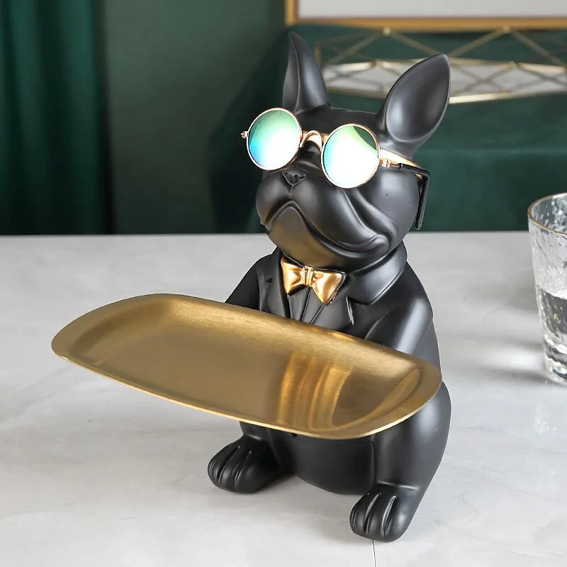 Frenchie Butler Statue Collection