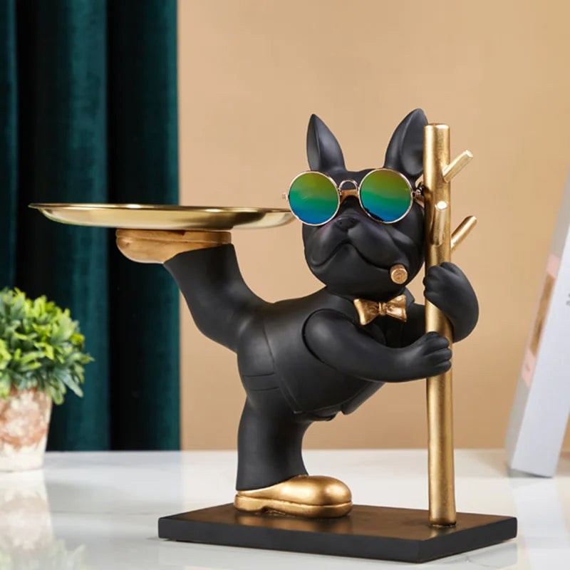 Frenchie Butler Statue Collection