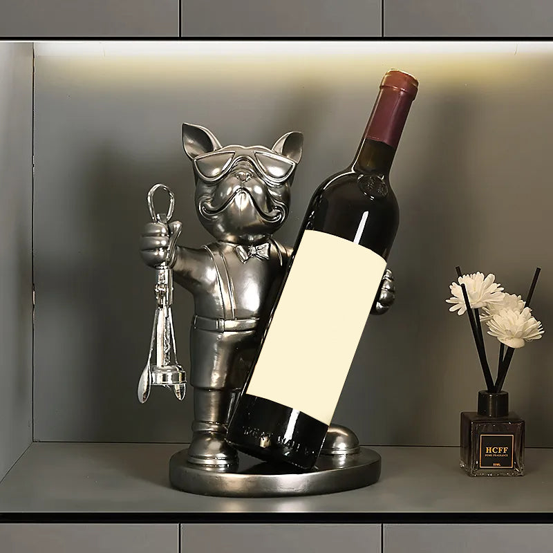 Frenchie Wine Rack