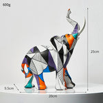 Abstract Elephant Statue