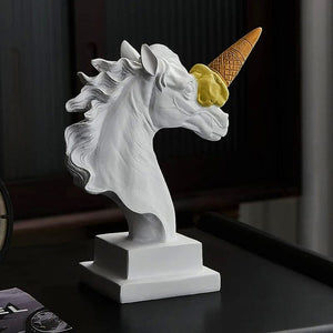 Gelato Unicorn Sculpture