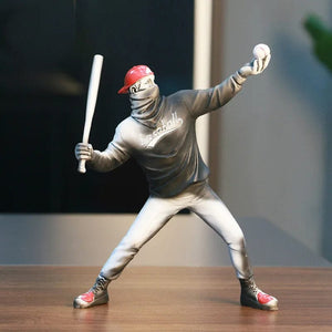 Baseball Victory Swing Figurine