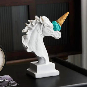 Gelato Unicorn Sculpture