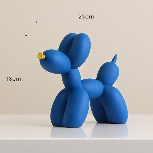 Multicolor Balloon Dog Figurines