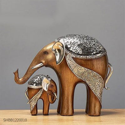 Classic Lucky Elephant Sculptures