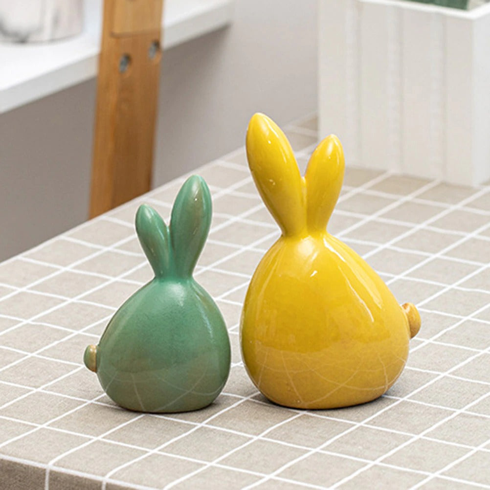 Easter Bunny Figurines