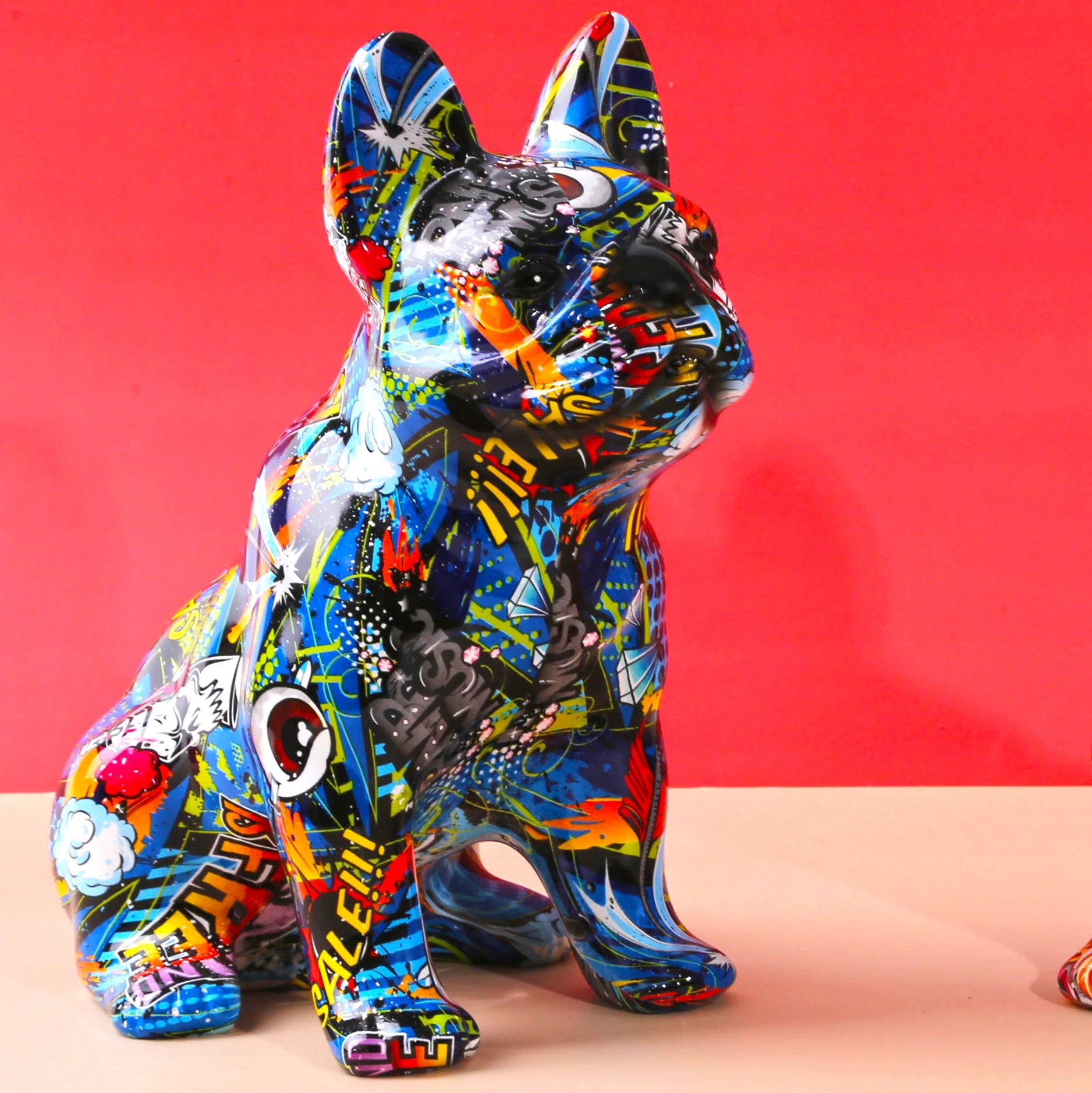 Nordic French Bulldog Statue