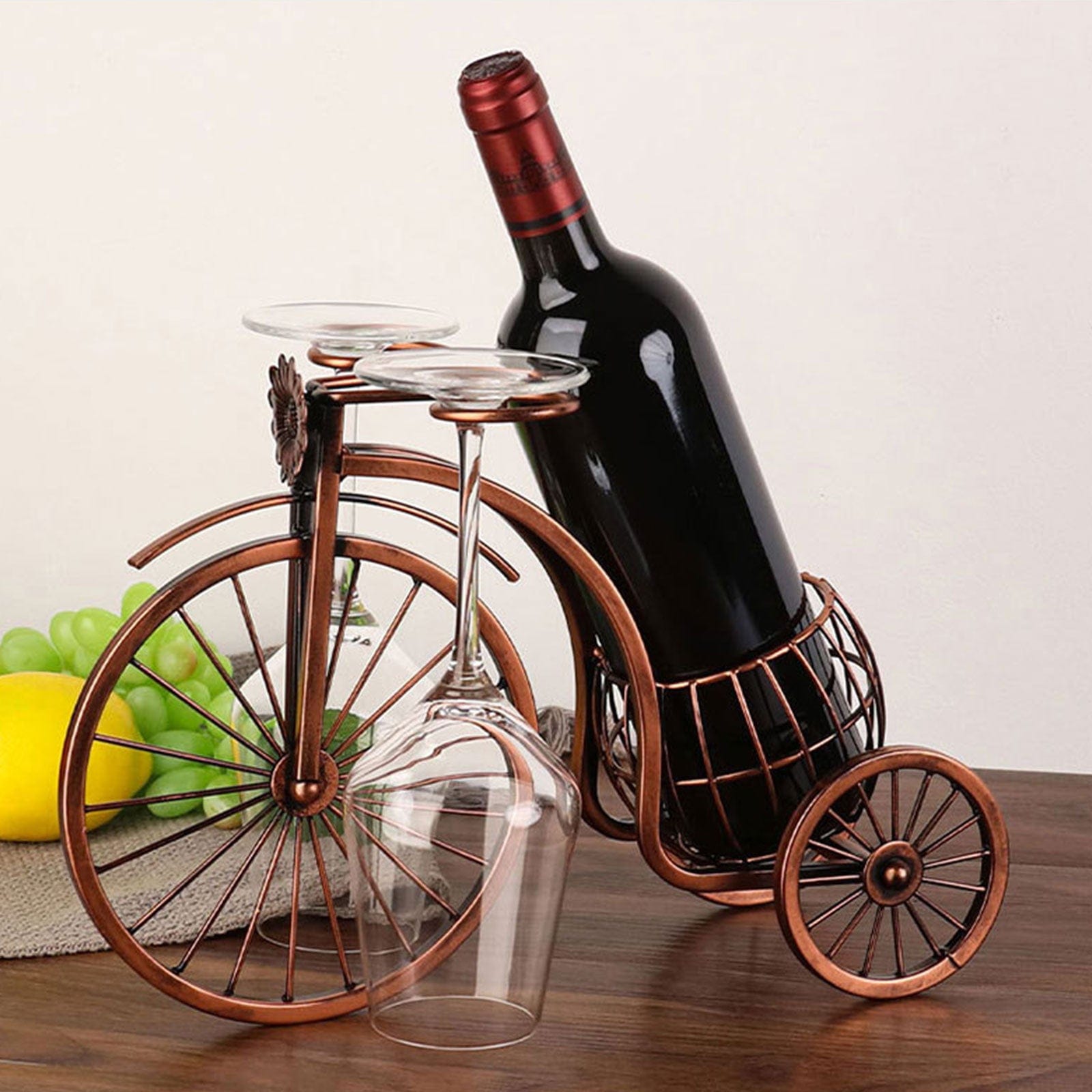 Vintage Bike Bottle Rack