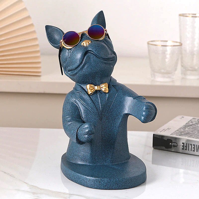 French Bulldog Wine Rack