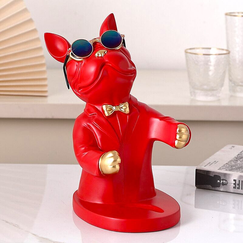 French Bulldog Wine Rack