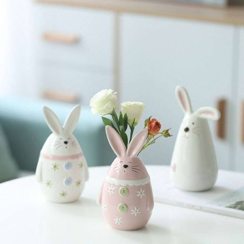 Love Bunny Flower Vase