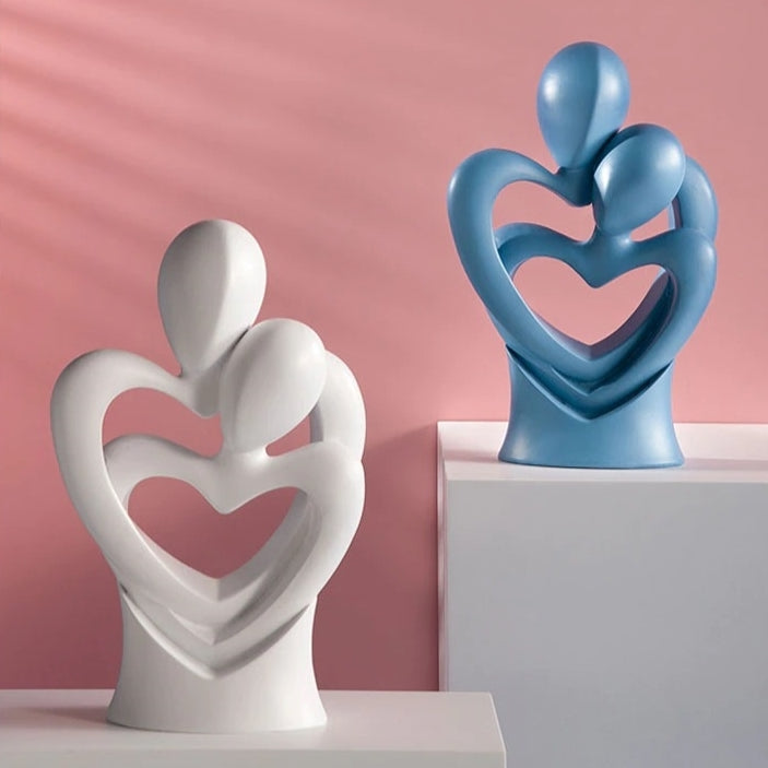 Couple Hug Sculpture