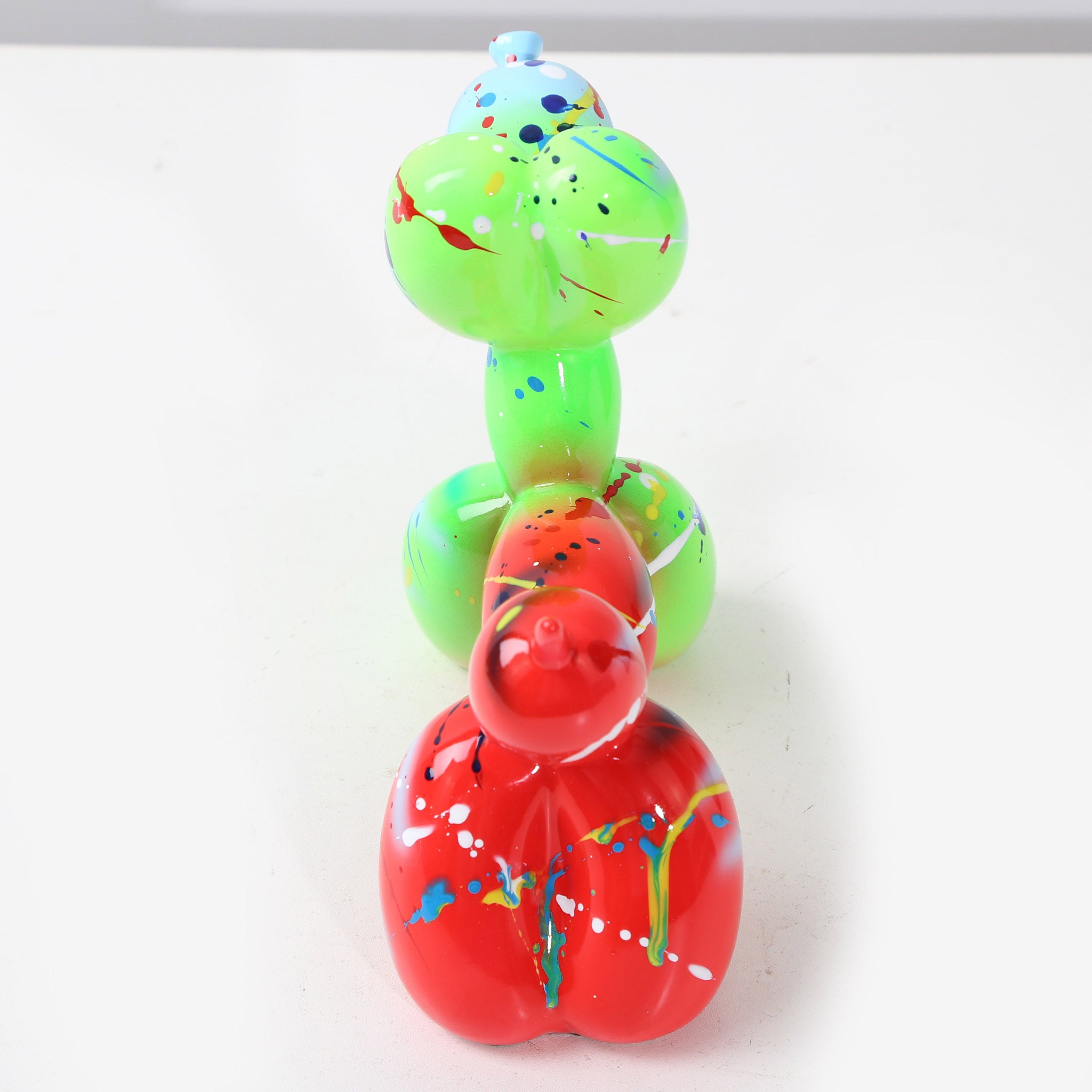 Fluorescence Balloon Dog Statue