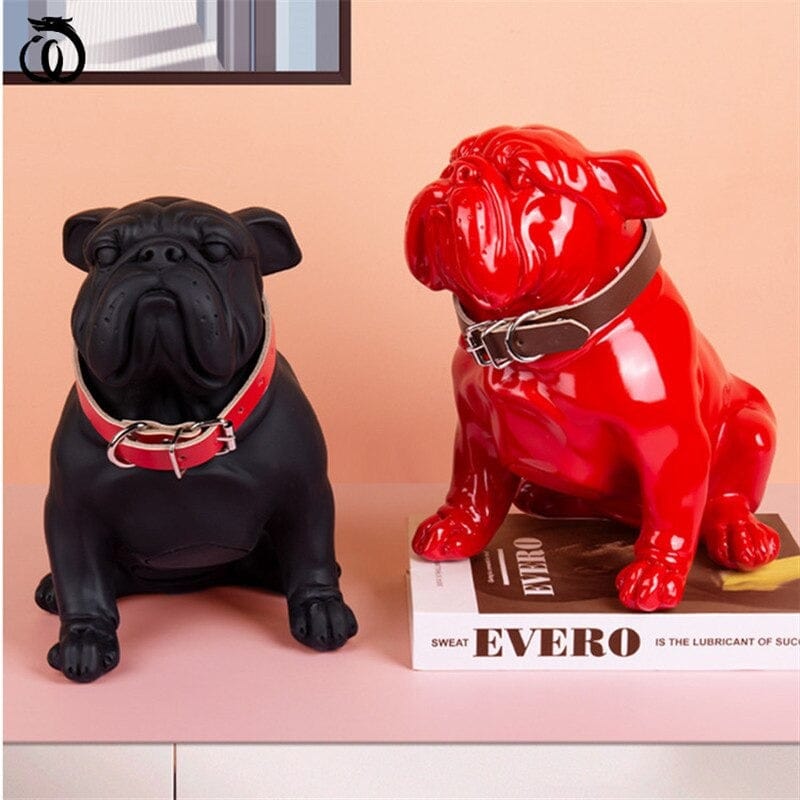 Shar-Pei Bulldog Bluetooth Speaker Statue