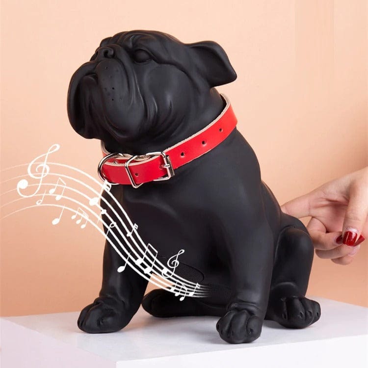 Shar-Pei Bulldog Bluetooth Speaker Statue