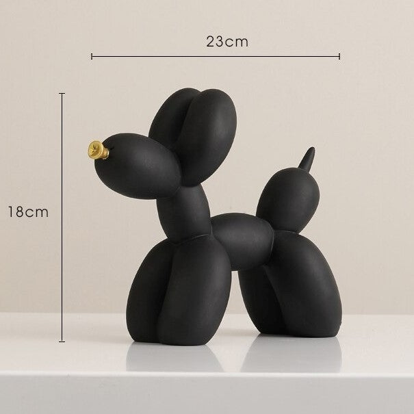 Multicolor Balloon Dog Figurines