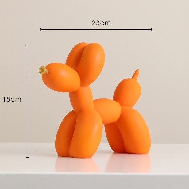 Multicolor Balloon Dog Figurines