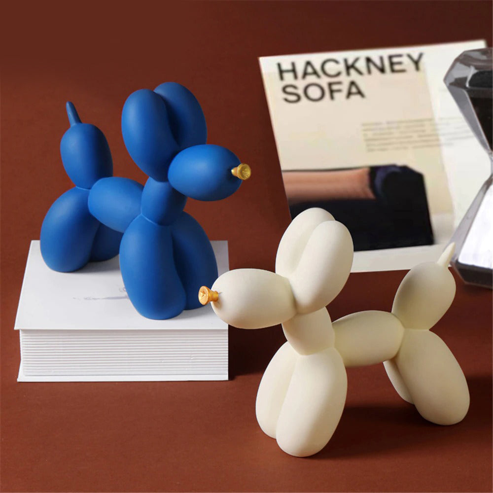 Multicolor Balloon Dog Figurines