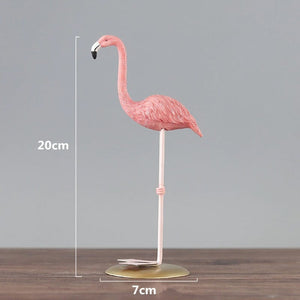 Flamingo Simulation Figurines