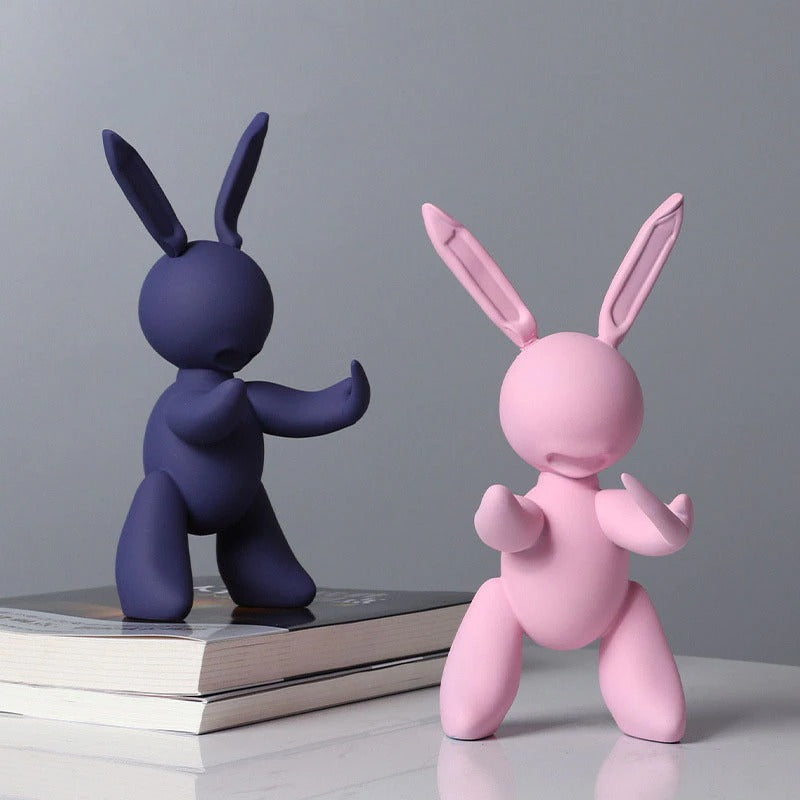 Matte Finish Rabbit Statue