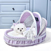 Violet Princess Pet Cradle