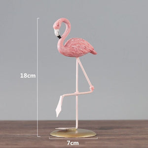 Flamingo Simulation Figurines