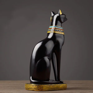 Collectible Nordic Egyptian Cat Statue