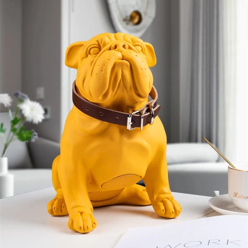 Shar-Pei Bulldog Bluetooth Speaker Statue