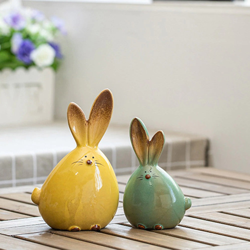 Easter Bunny Figurines