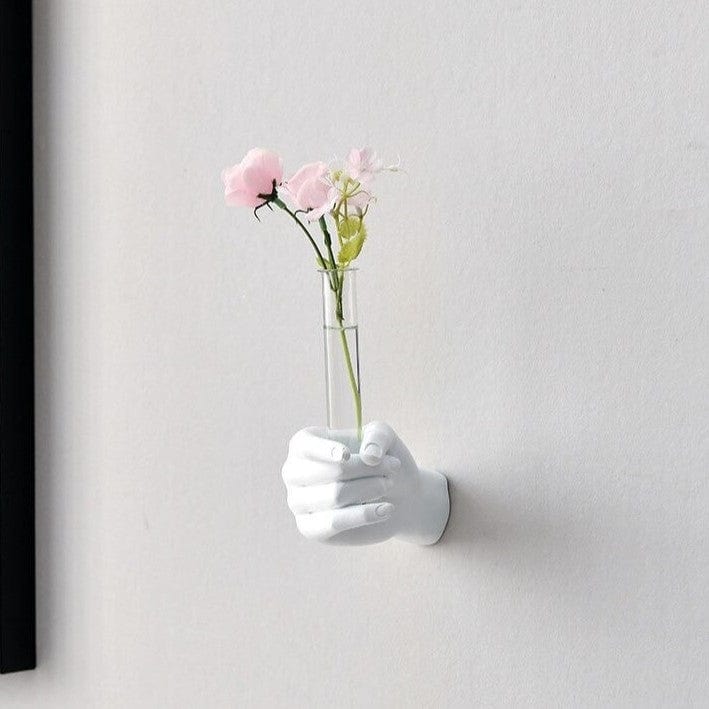 Wall Fist Flower Vase