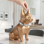 French Bulldog Coin Bank Statue