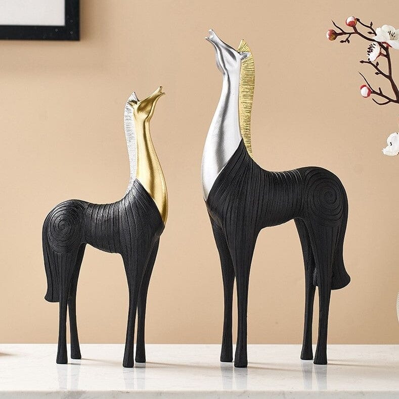 Fengshui Modern Horse Sculpture