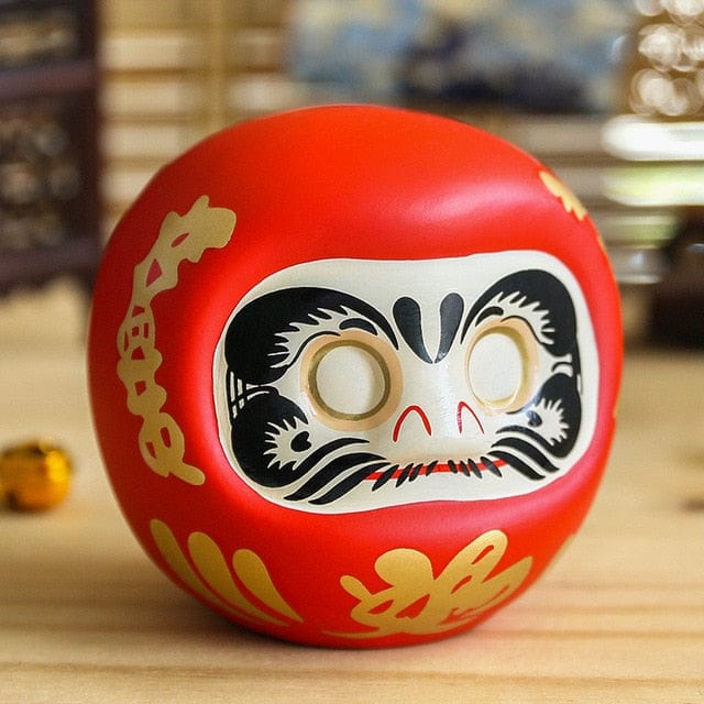 Lucky Daruma Doll Statue