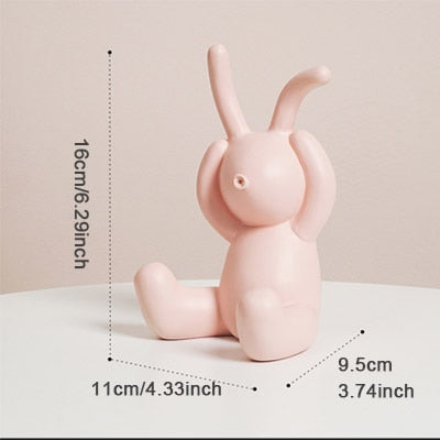 Proactive Rabbit Figurines