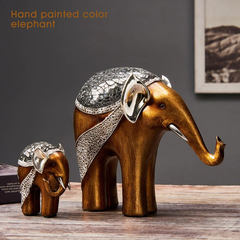 Classic Lucky Elephant Sculptures